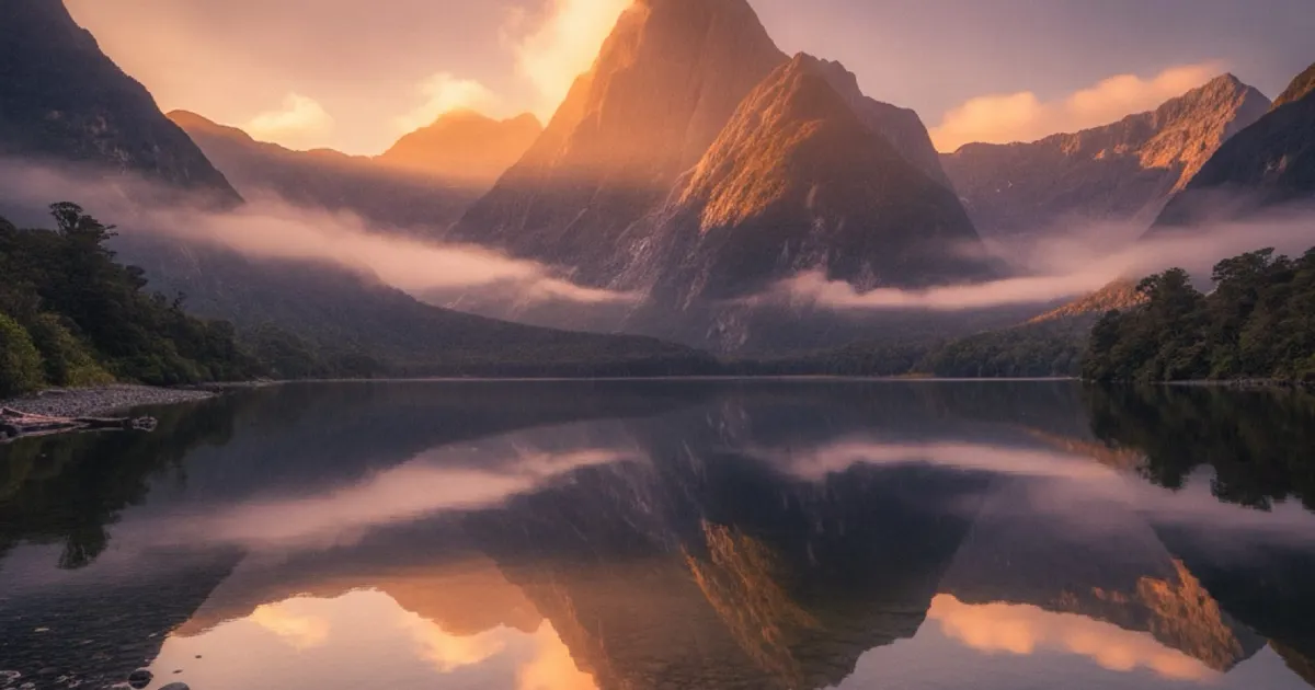 Paesaggio della Nuova Zelanda