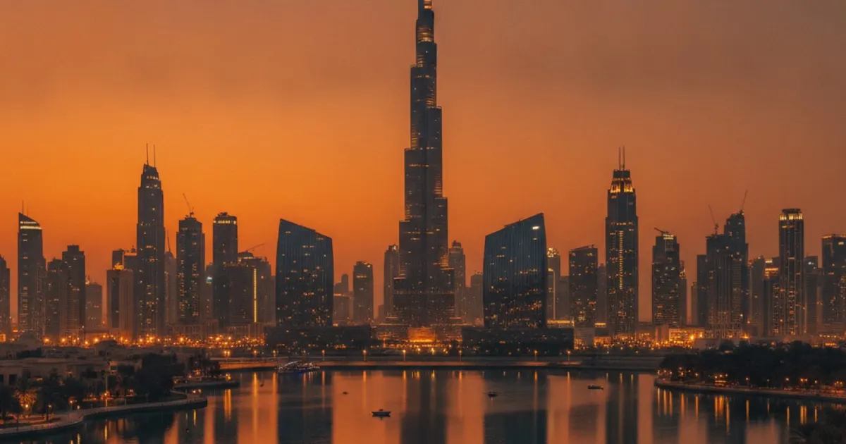 the UAE travel scenery